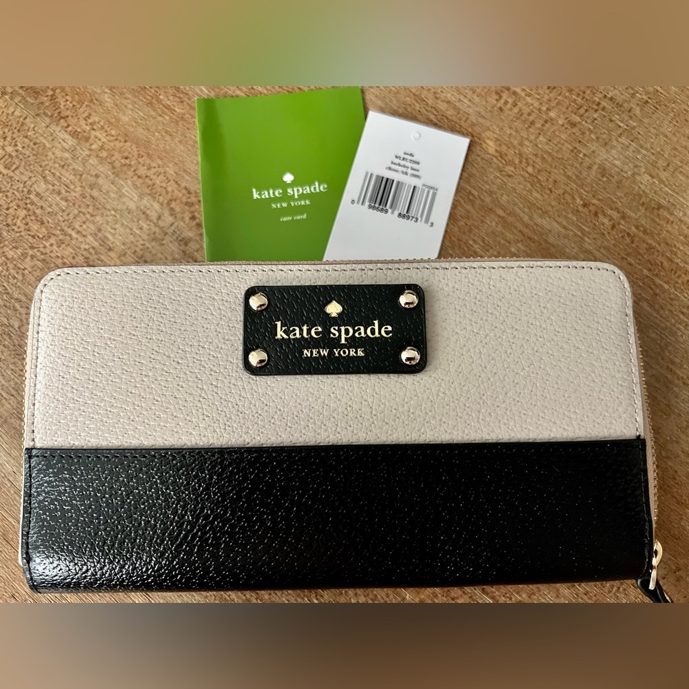 Kate Spade Two-Tone Leather Wallet